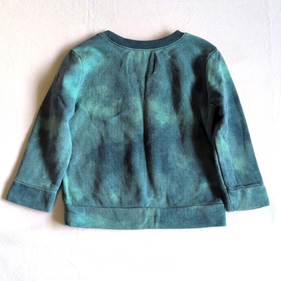 old navy tie dye shark graphic crewneck sweatshirt 18-24 months baby boy - Picture 6 of 6